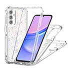 For Samsung Galaxy A15 5G / 4G Transparent Acrylic Laser Paper Phone Case(Snowflake) - 3