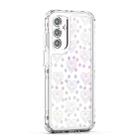 For Samsung Galaxy A15 5G / 4G Transparent Acrylic Laser Paper Phone Case(Love Heart) - 2