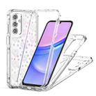 For Samsung Galaxy A15 5G / 4G Transparent Acrylic Laser Paper Phone Case(Love Heart) - 3