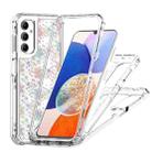 For Samsung Galaxy A14 5G / 4G Transparent Acrylic Laser Paper Phone Case(Snowflake) - 3