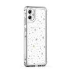 For Samsung Galaxy A05 Transparent Acrylic Laser Paper Phone Case(Stars) - 2