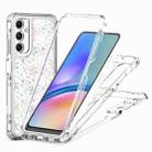 For Samsung Galaxy A05s Transparent Acrylic Laser Paper Phone Case(Snowflake) - 3
