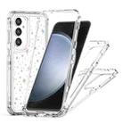 For Samsung Galaxy S24 FE 5G Transparent Acrylic Laser Paper Phone Case(Stars) - 3