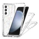 For Samsung Galaxy S24 FE 5G Transparent Acrylic Laser Paper Phone Case(Snowflake) - 3