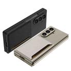For Samsung Galaxy Z Fold7 5G GKK Ultra-thin Card Bag Phone Case(Carbon Fiber) - 3