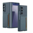 For Samsung Galaxy Z Fold7 5G GKK Ultra-thin Card Bag Phone Case(Green) - 1
