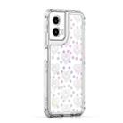 For Motorola Moto G34 5G Transparent Acrylic Laser Paper Phone Case(Love Heart) - 2