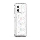 For Motorola Moto G55 / G54 5G Transparent Acrylic Laser Paper Phone Case(Snowflake) - 2