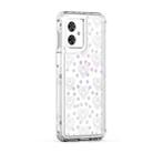 For Motorola Moto G55 / G54 5G Transparent Acrylic Laser Paper Phone Case(Love Heart) - 2