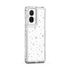 For Motorola Moto G85 5G Transparent Acrylic Laser Paper Phone Case(Stars) - 2