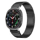 For Samsung Galaxy Watch8 / 8 Classic xDfind I-Shaped Buckle Stainless Steel Watch Band(Black) - 1