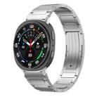 For Samsung Galaxy Watch8 / 8 Classic xDfind I-Shaped Buckle Stainless Steel Watch Band(Silver) - 1