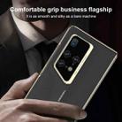 For Huawei Mate X2 GKK Blade Phantom Plain Leather Folding Phone Case(Black) - 2