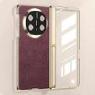 For Huawei Mate X6 GKK Magnetic Folding Hinge Phantom Leather Digital Phone Case(Red) - 1
