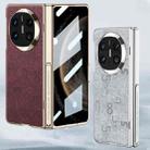 For Huawei Mate X6 GKK Magnetic Folding Hinge Phantom Leather Digital Phone Case(Red) - 2