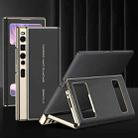 For Huawei Mate Xs 2 GKK Flip Full Cover Folding Phone Case with Window(Black) - 1