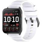 For Garmin Venu X1 xDfind Armor Silicone Watch Band(White) - 1