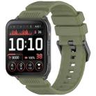 For Garmin Venu X1 xDfind Armor Silicone Watch Band(Jungle Green) - 1