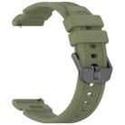 For Garmin Venu X1 xDfind Armor Silicone Watch Band(Jungle Green) - 2