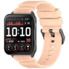 For Garmin Venu X1 xDfind Armor Silicone Watch Band(Pink) - 1