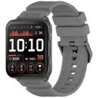 For Garmin Venu X1 xDfind Armor Silicone Watch Band(Dark Grey) - 1