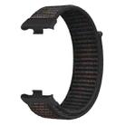 For Xiaomi Smart Band 9 Pro/8 Pro/Redmi Watch 5/4 xDfind Nylon Hook and Loop Fastener Watch Band(Black Sand) - 2