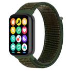 For Xiaomi Smart Band 9 Pro/8 Pro/Redmi Watch 5/4 xDfind Nylon Hook and Loop Fastener Watch Band(Army Green) - 1