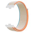 For Xiaomi Smart Band 9 Pro/8 Pro/Redmi Watch 5/4 xDfind Nylon Hook and Loop Fastener Watch Band(Milk White) - 2