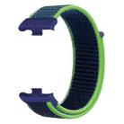 For Xiaomi Smart Band 9 Pro/8 Pro/Redmi Watch 5/4 xDfind Nylon Hook and Loop Fastener Watch Band(Lime Green) - 2
