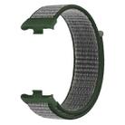 For Xiaomi Smart Band 9 Pro/8 Pro/Redmi Watch 5/4 xDfind Nylon Hook and Loop Fastener Watch Band(Dark Olive) - 2