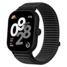 For Xiaomi Smart Band 9 Pro/8 Pro/Redmi Watch 5/4 xDfind Woven Nylon Hook And Loop Fastener Watch Band(Black) - 1