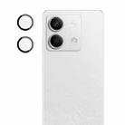 For Redmi Note 13 5G imak Glass Rear Camera Lens Film Phone Case Exclusive, Self-positioning Version - 2