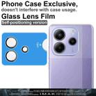 For Redmi Note 14 5G Global imak Glass Rear Camera Lens Film Phone Case Exclusive, Self-positioning Version - 3