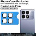 For Redmi K70 Ultra imak Glass Rear Camera Lens Film Phone Case Exclusive, Self-positioning Version - 3