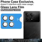 For Xiaomi POCO X6 Pro imak Glass Rear Camera Lens Film Phone Case Exclusive, Self-positioning Version - 3