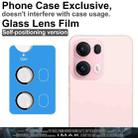 For OPPO Reno13 Pro 5G imak Glass Rear Camera Lens Film Phone Case Exclusive, Self-positioning Version - 3