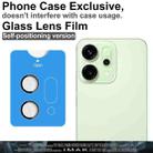 For OPPO Reno14 5G imak Glass Rear Camera Lens Film Phone Case Exclusive, Self-positioning Version - 3