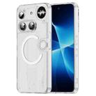 For Nothing Phone 3 PC Hybrid TPU Airbag Shockproof MagSafe Phone Case(Transparent) - 1