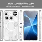 For Nothing Phone 3 PC Hybrid TPU Airbag Shockproof MagSafe Phone Case(Transparent) - 2