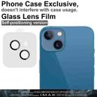 For iPhone 13 / 13 mini imak Glass Rear Camera Lens Film Phone Case Exclusive, Self-positioning Version - 3