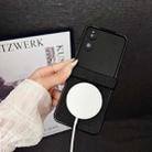 For Xiaomi Mix Flip 2 CD Magsafe Magnetic Cloth Texture Phone Case(Black) - 3