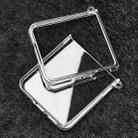 For Xiaomi Mix Flip 2 PC Transparent Side Buckle Shockproof Phone Case - 3