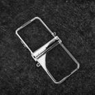 For Xiaomi Mix Flip 2 Three Parts PC Transparent Side Buckle Shockproof Phone Case - 2