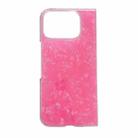 For Google Pixel 10 Pro Fold Pearlescent Shell Texture Phone Case(Red) - 1