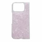 For Google Pixel 10 Pro Fold Pearlescent Shell Texture Phone Case(Pink) - 1