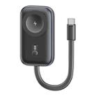 For Apple Watch Series USAMS CD245 1200mAh Portable Watch Wireless Charger with Cable(Metal Gray) - 1