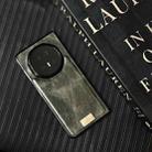 For Honor Magic V5 Crazy Horse Texture PU Phone Case(Green) - 2