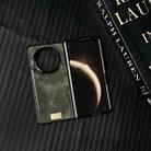 For Honor Magic V5 Crazy Horse Texture PU Phone Case(Green) - 3