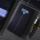 For Samsung Galaxy Note 9 Non-Magnetic Retro Texture Horizontal Flip Leather Case with Holder & Card Slots & Wallet(Black) - 3