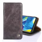 For Samsung Galaxy S9+ Non-Magnetic Retro Texture Horizontal Flip Leather Case with Holder & Card Slots & Wallet(Grey) - 1